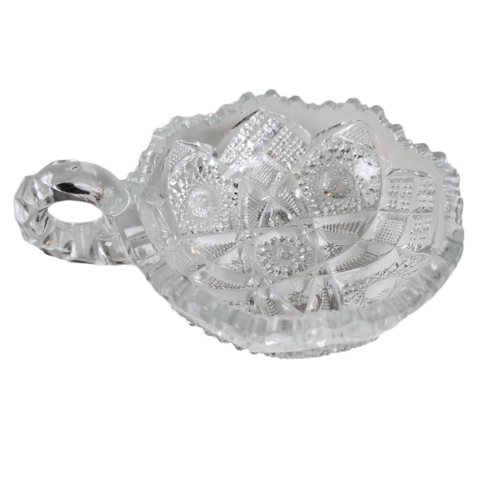 Vintage Imperial Glass Nappy Dish